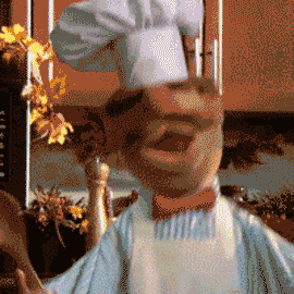 The Swedish Chef from The Muppets gif