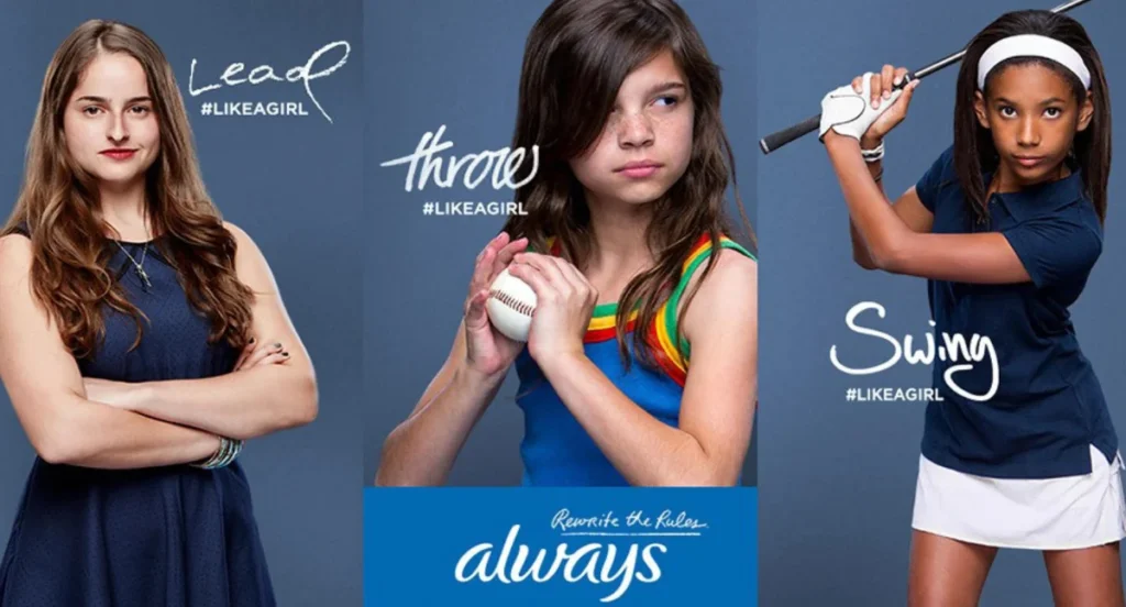 Always "Like a Girl" campaign advertisements