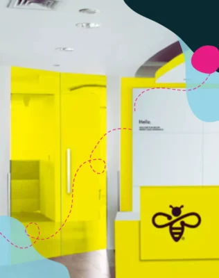 Mercury office building interior