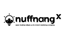 Nuffnang logo in black